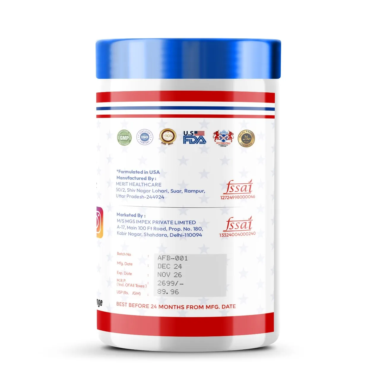 Amino Fusion BCAA + EAA Back
