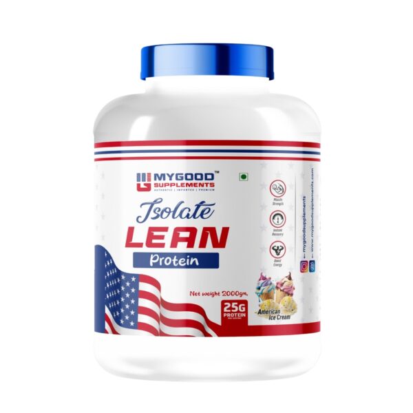 Isolate Lean Protein 2kg - American Ice Cream Flavor