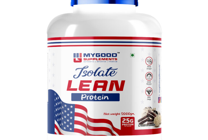 Isolate Lean Protein 2kg - Cream & Cookies Flavor
