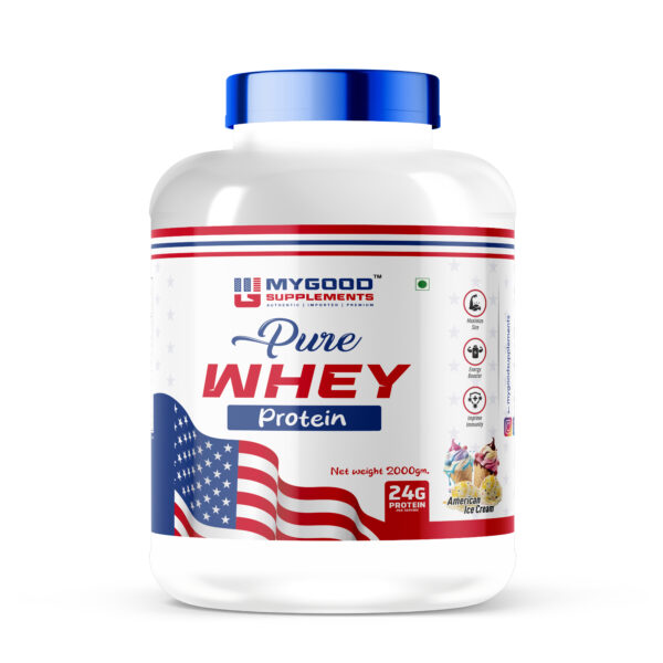 Pure Whey Protein 2kg - American Ice Cream Flavor