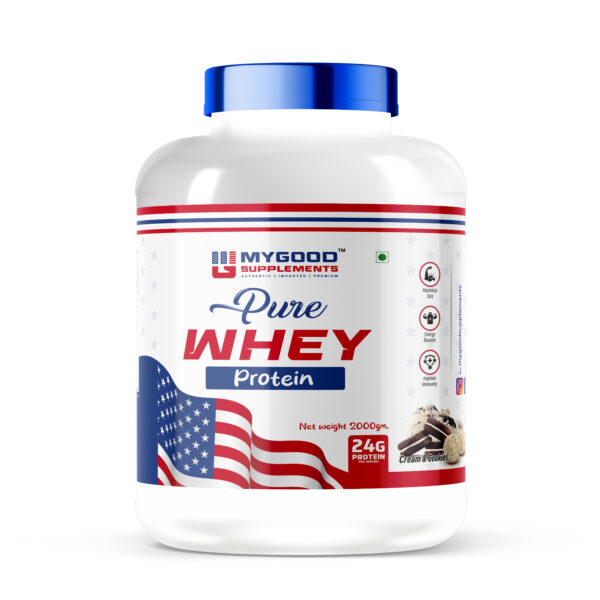 Pure Whey Protein 2kg - Cream & Cookies Flavor