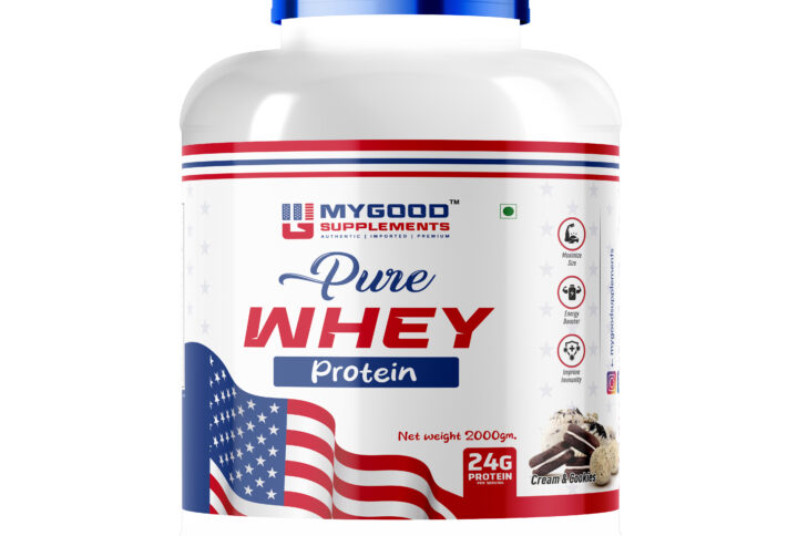 Pure Whey Protein 2kg - Cream & Cookies Flavor