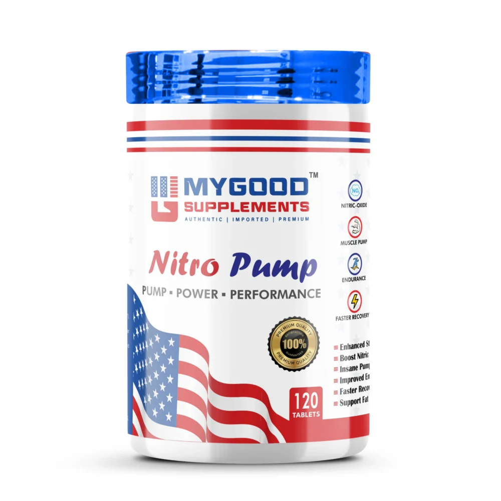 NITRO PUMP | INSANE MUSCLE PUMP | 120 TABLETS